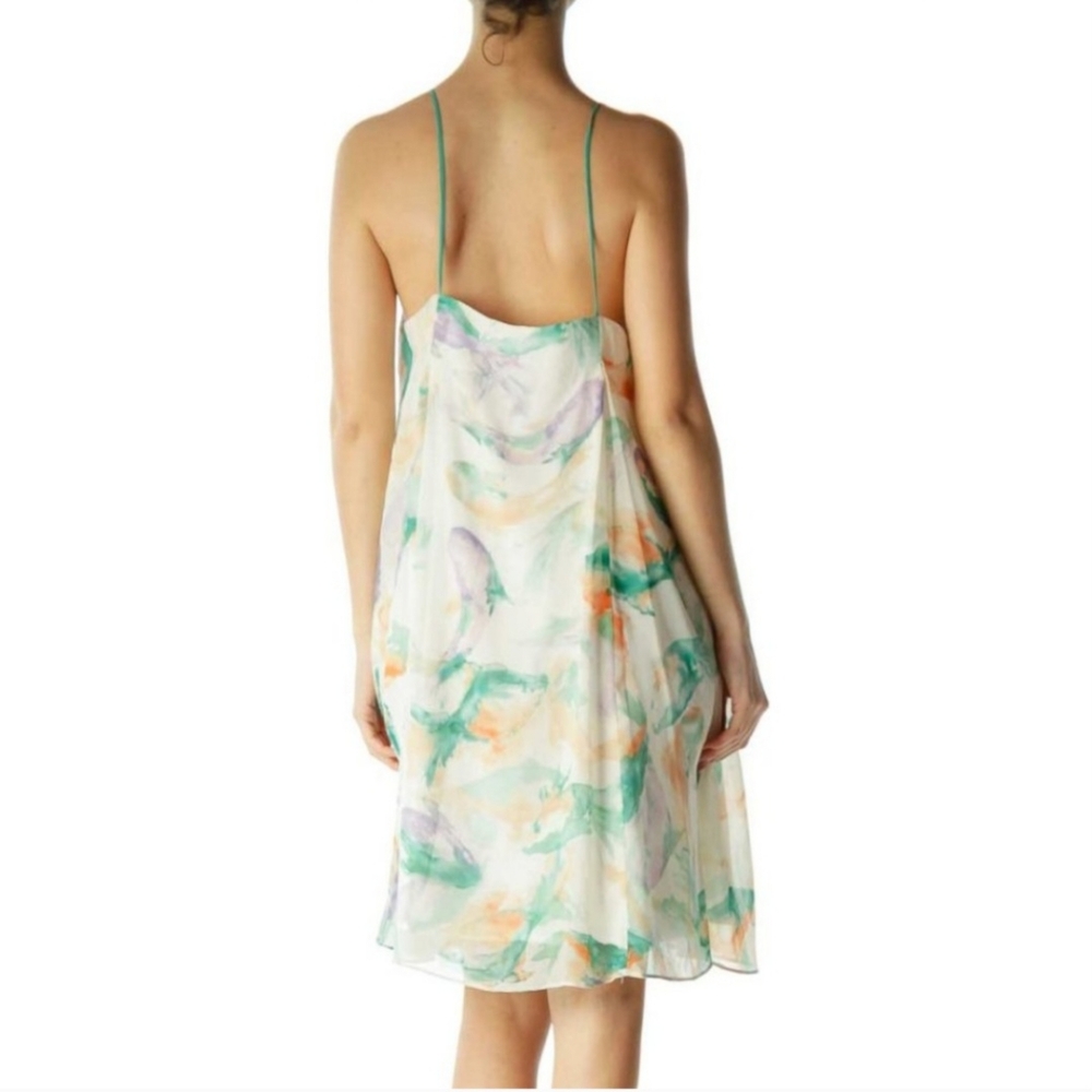 Philosophy Koi Watercolor Swing Mini Dress, Size S - Picture 3 of 8